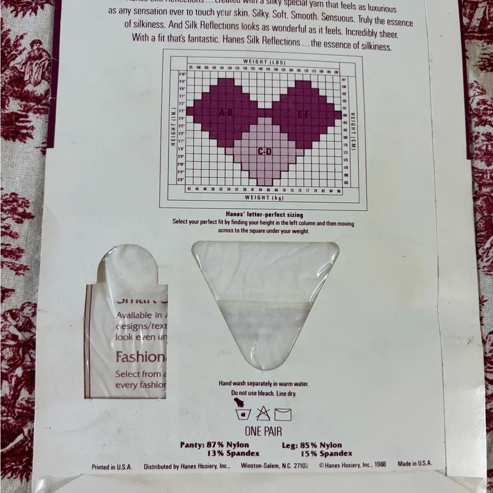 Hanes silk reflections